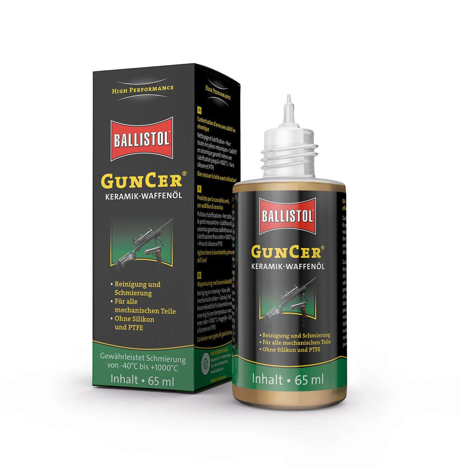 Ballistol Guncer Ceramic Gun Yağ 65 ml