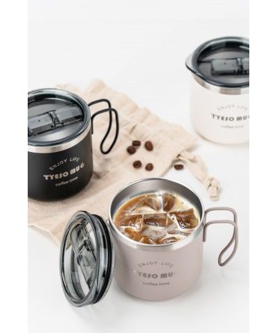 Tyeso Fiery Mug Vakumlu Paslanmaz Çelik Termal Kapakli 350ML