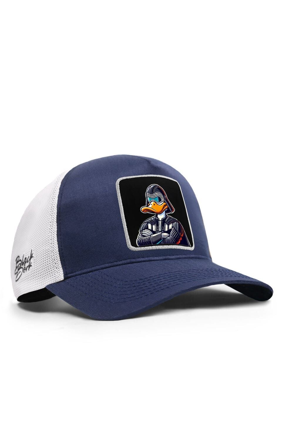 Duckside Logolu Cordura Lacivert-Beyaz Trucker Şapka