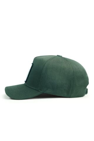 Aslan Logolu Cordura Petrol Yeşili Beyzbol Şapka