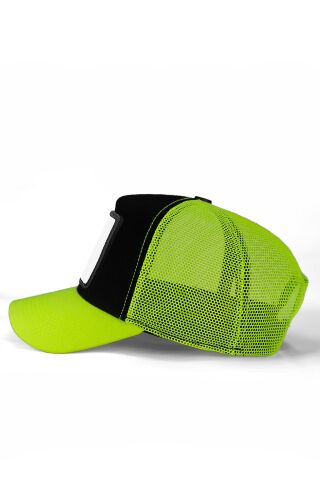 Efendy Logolu Neon-Siyah Trucker Şapka